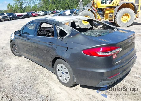 2020 Ford Fusion S из США, поврежденный, VIN 3FA6P0G75LR161074